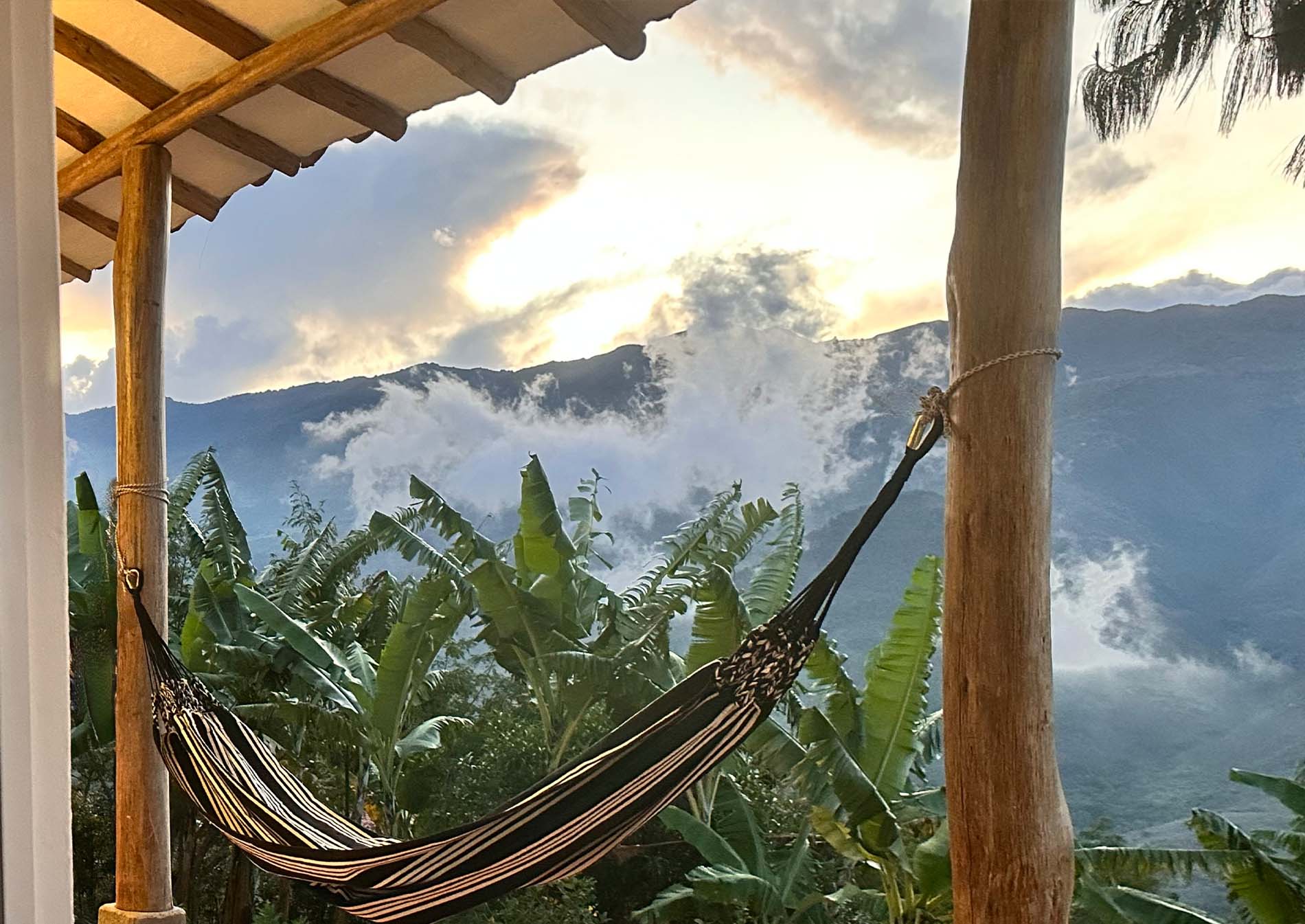 12 Eco-Retreat Colombia - picture of the ground being excavated to begin placing the ground work